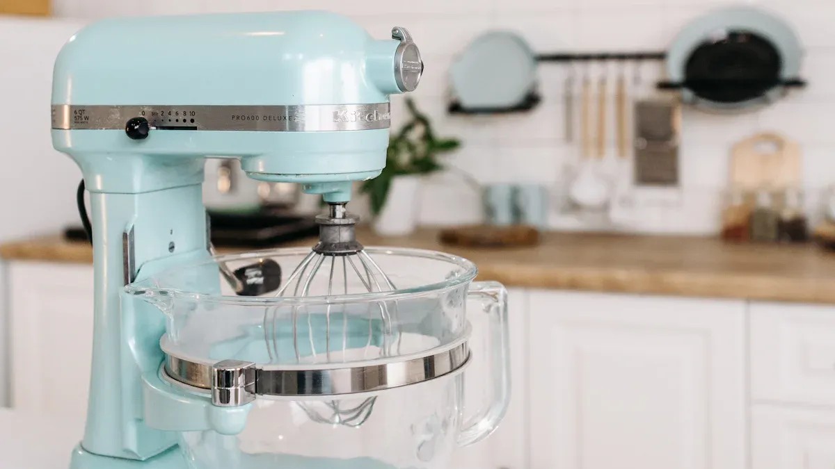 Compact Plastic Stand Mixer